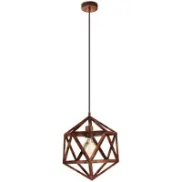Eglo Hanglamp Embleton 30,5cm antiek koper