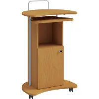 VCM Komil bureau in hoogte verstelbaar bureau, 1 plank en 1 deurBeuken decor.