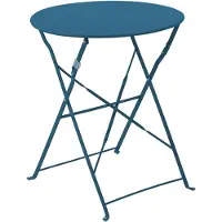 Oviala - Stalen klaptafel pacific blauw - Annecy