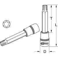 Ks Tools 9111997 911.1997 RIBE Verwisselbare kop M14 1/2