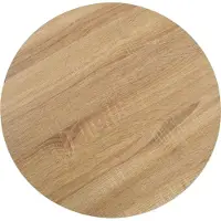 vidaXL Bistrotafel 50 cm MDF lichtbruin