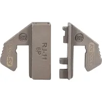 Ks Tools 115.1423 Krimpinzet voor niet-afgeschermde we-stekkers 6P2K, 6P4K / RJ11, 6P6K / RJ12