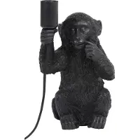Light & Living Tafellamp Aapje Monkey Zwart