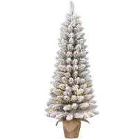 Black Box Trees Kunstkerstboom op batterijen 90 cm | Gerlos | Besneeuwd | 40 lampjes | 108 Tips |