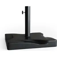 OK-Living Parasolvoet – 42 x 42 cm Zwart