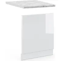 Vicco Fame-Line Frontpaneel – 60 cm, WB Marmer Wit Hoogglans