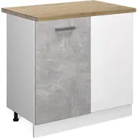Vicco R-Line Hoekkast – 86 cm, WB Eik Beton