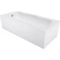 Mexen Vega rechthoekig bad 160 x 70 met omhulsel, wit - 55011607000X