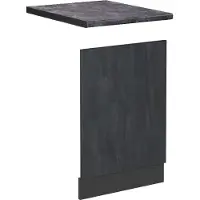 Vicco R-Line Frontpaneel – 45 cm WB Antraciet Zwart beton
