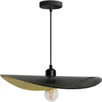 Toolight App1470-1Cp Hanglamp Zwart 40X38X10Cm