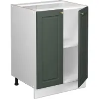 Vicco Fame-Line Keukenonderkast – 60 cm, WB Marmer Groen-Goud Landhuis