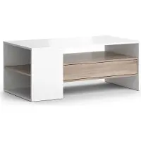Vicco Fabien Salontafel – 110 x 60 cm Wit