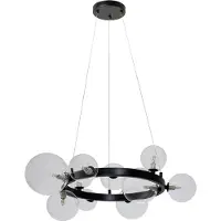 Toolight Hanglamp APP1159-10CP Zwart