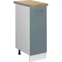 Vicco R-Line Apotheekkast – 30 cm, WB Eik Blauw-grijs