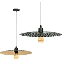 Toolight hanglamp APP1290-1CP, kleur: antiek goud