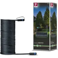 Paulmann stekker & Shine kabel 94277, 10 m, 1 uitgang 94277, zwart, Kunststof