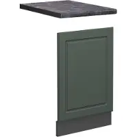 Vicco Frontpaneel Fame-Line Groen-Goud Landhuis 45 cm , WB Antraciet, Model 45926