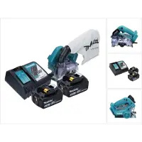 Makita DCC 500 RT Akku Diamantschneider 18 V 125 mm Brushless + 2x Akku 5,0 Ah + Ladegerät