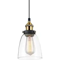 ITALUX Francis MDM-2563/1 GD+CL hanglamp