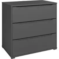 Vicco Ruben Dressoir – 48 x 77.6 cm met 3 laden Antraciet