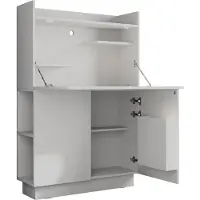 Vicco Alena Secretaire bureau – 85 x 27 cm Wit
