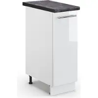 Vicco Fame-Line Apotheekkast – 30 cm, WB Antraciet Wit Hoogglans