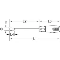 Ks Tools 159.1205 Schroevendraaier