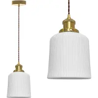 Toolight App1173 Hanglamp Wit 14X14X21,5Cm