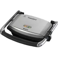 Ariete 1911/10 TOAST & GRILL SLIM - contactgrill - Paninigrill - Tosti ijzer - 1000W - RVS/zwart