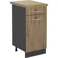 Vicco R-Line Keukenonderkast – 40 cm, WB Eik Artisanaal eiken