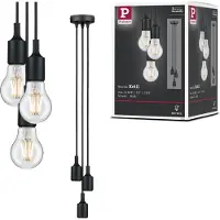 Paulmann Ketil 50382 Hanglamp LED E27 Zwart