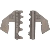 Ks Tools 115.1416 Paar krimpinzetten voor niet-geïsoleerde kabelogen, Ø 0,5 - 10 mm