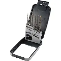Wolfcraft Jeu de forets 6 pièces Standard 5-10 mm 7113000