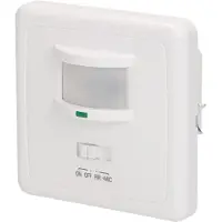 Enzo Orno Bewegingsmelder inbouw wand wit - Geluidsdetectie - 3900339