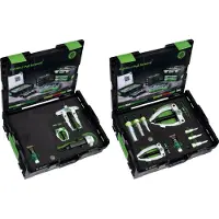 Kukko kogellager-verwijder- en installatieapparaat, complete set in een metalen transportkoffer