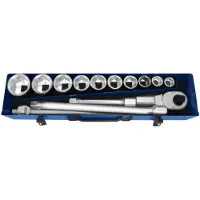 Expert by Facom doppen 3/4" | 14-stuks | incl. koffer - E194682