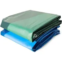 Floordirekt Dekzeil - Waterdicht - Afdekzeil - Beschermhoes - 500 g/m² - Groen - 3 x 3 m