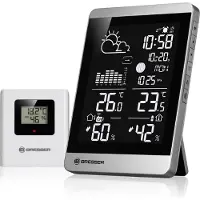 Bresser Weerstation - ClimateTemp NDV-NEO - Draadlose Sensor - Zilver