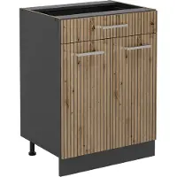 Vicco R-Line Keukenonderkast – 60 cm met lade, zonder werkblad Artisanaal eiken