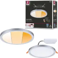 Paulmann 92991 Areo VariFit LED-inbouwpaneel LED 15 W Chroom (mat)