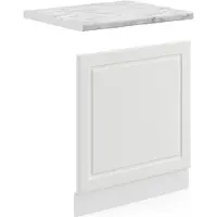 Vicco Frontpaneel R-Line Wit Landhuis 60 cm , WB Marmer, Model 46197