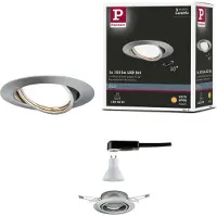 Paulmann 93412 Base Inbouwlamp LED GU10 5 W IJzer (geborsteld)