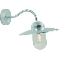 Nordlux Wandlamp met beweging & schemersensor E27 | Luxembourg | IP54 | Gegalvaniseerd
