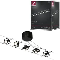 Paulmann Wire Set MacII Kabelsysteem compleet GU5.3 LED Zwart (mat)