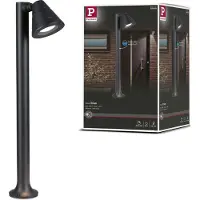 Paulmann Buitenverlichting , Trian, Zwart, Metaal, Modern