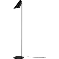 Dyberg Larsen Vloerlamp Cale, zwart, Woon-/ Eetkamer, metaal, Scandinavisch, vloerlamp