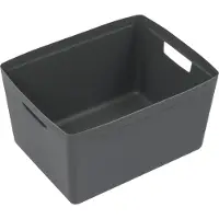 Kangaro opbergbox - opbergdoos - inhoud 28 liter - antraciet - K-670142
