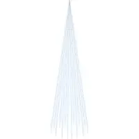 vidaXL Vlaggenmast kerstboom 1134 LED's koudwit 800 cm