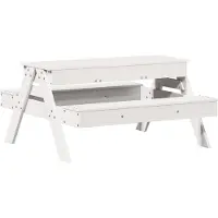 vidaXL Picknicktafel met zandbak voor kinderen