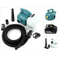 Makita DVC 350 F1 snoerloze stofzuiger 18V + 1x accu 3,0Ah - zonder lader